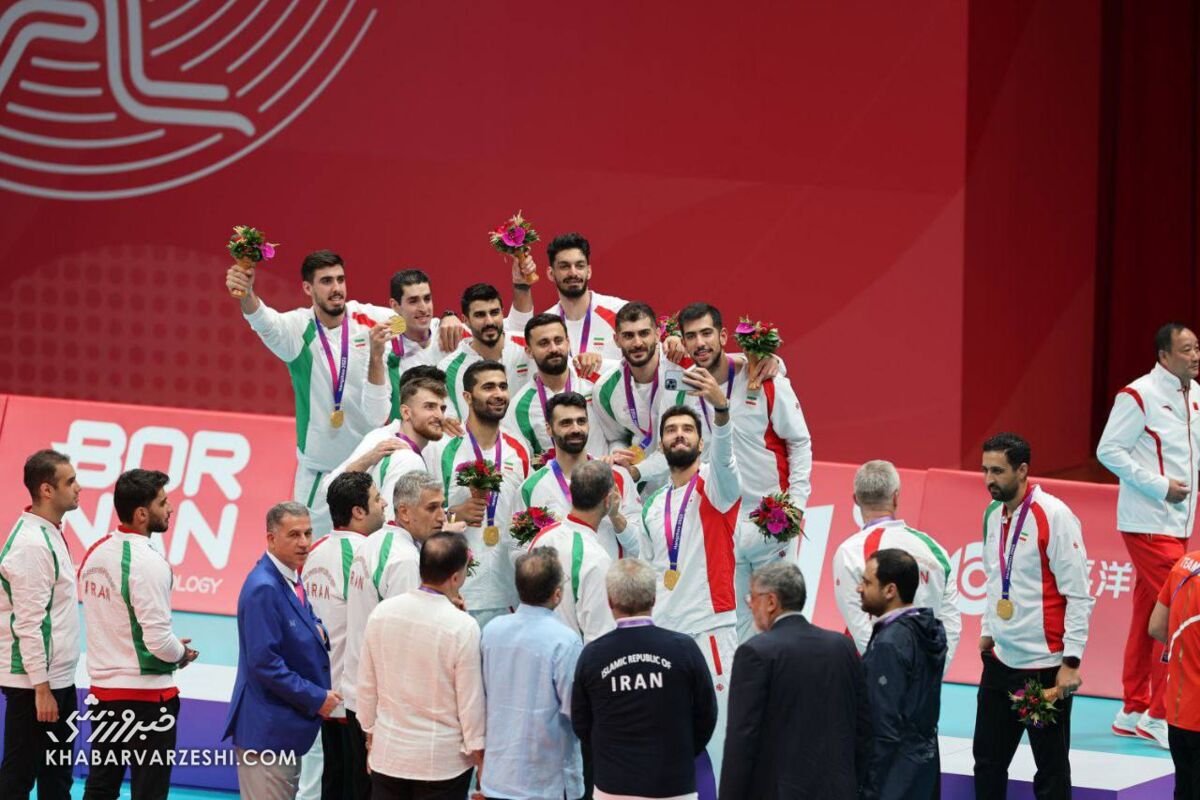 اولین طلا برای والیبال؛ ایرانی اهل کار تیمی هم هست!