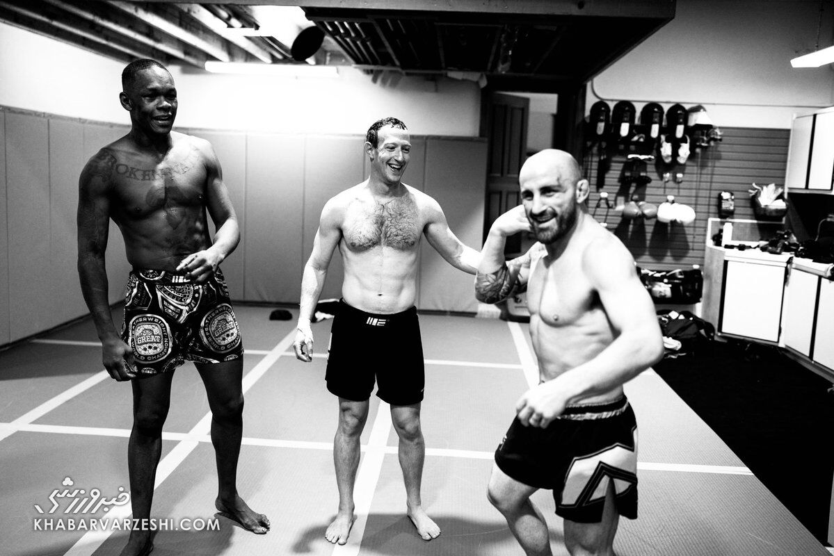 عکس| تصویری از مارک زاکربرگ در کنار دو قهرمان UFC/ خط و نشان مدیر اینستاگرام برای ایلان ماسک