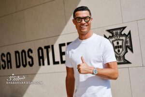 عکس| مجسمه جدید رونالدو در عربستان سوژه شد/ مدل موی CR7 تغییر کرد!