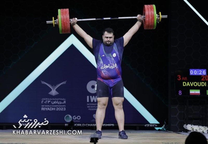 لاشا تالاخادزه طلاهای وزنه‌برداری را درو کرد/ ایران سوم شد