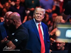 ملاقات ترامپ با خشن‌ترین مرد جهان/ قهرمانی آدسانیا در شب حضور رئیس جمهور جنجالی +ویدیو