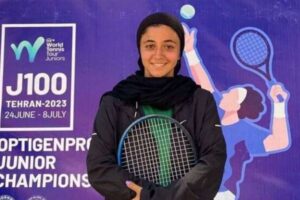 دختر تنیسور ایران راهی نیمه نهایی تور جهانی شد