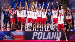 لهستان برای نخستین بار قهرمان لیگ ملت‌های والیبال شد