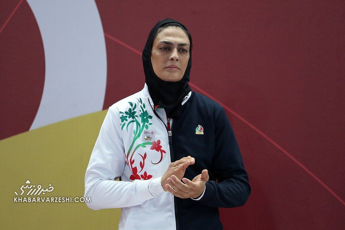 طلای خوشرنگ جام جهانی بر گردن دختر پرافتخار ایران
