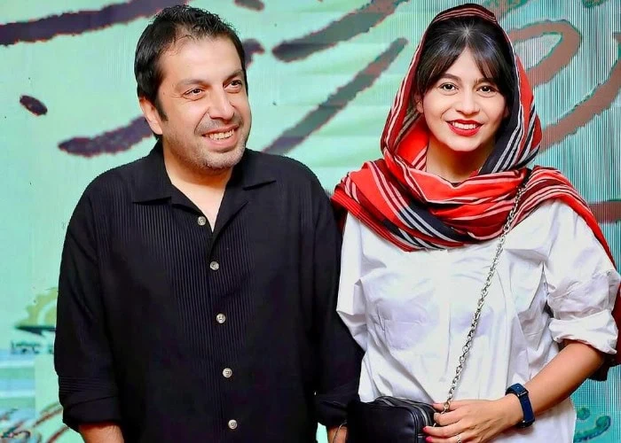 عکس عباس جمشیدی فر و همسرش عباس جمشیدی فر و همسرش