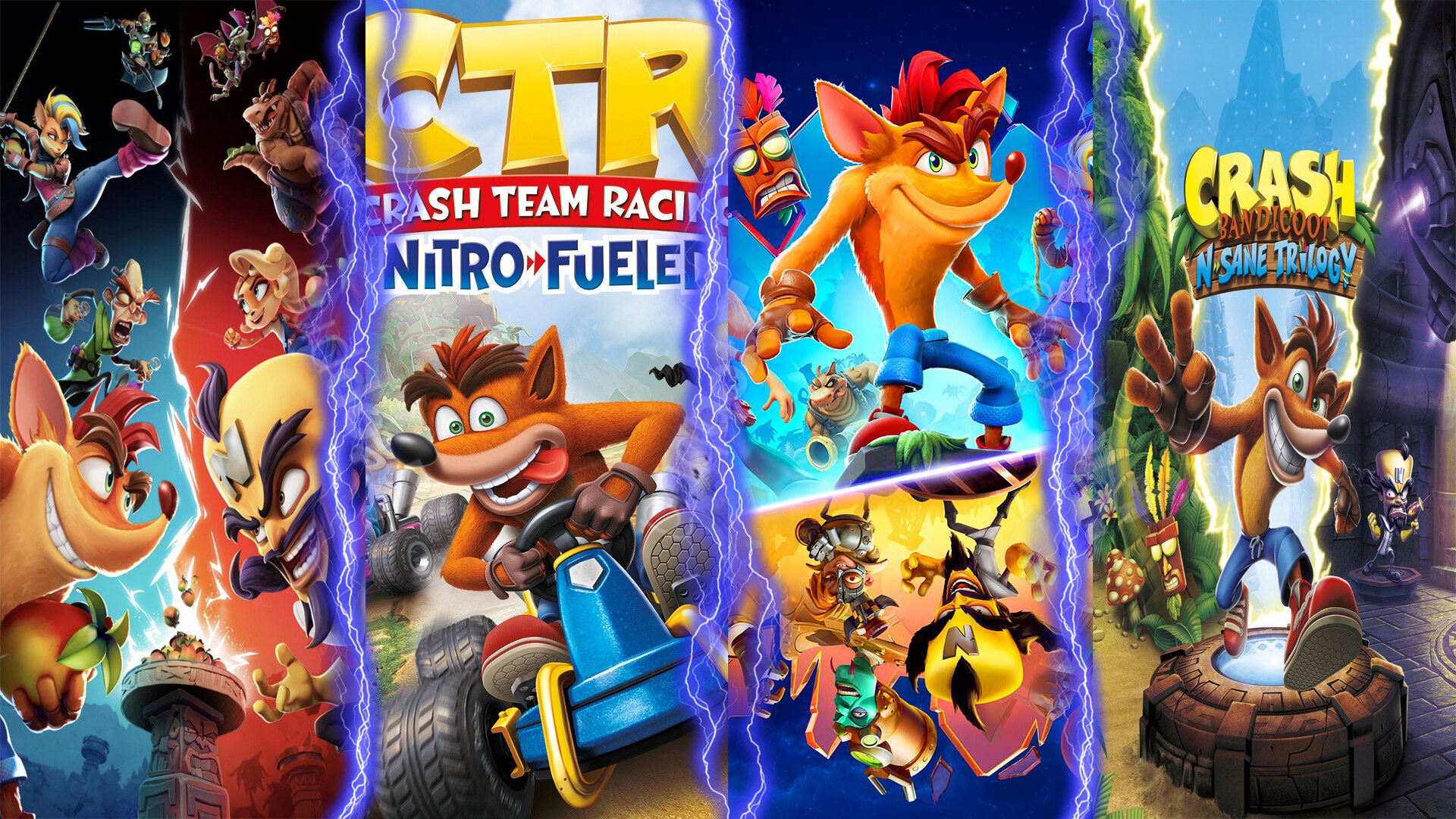 معرفی بازی کراش (Crash Bandicoot)
