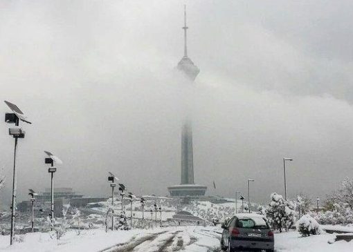 تهران در آغوش سپیدِ زمستان اول بهمن ۱۴۰۴