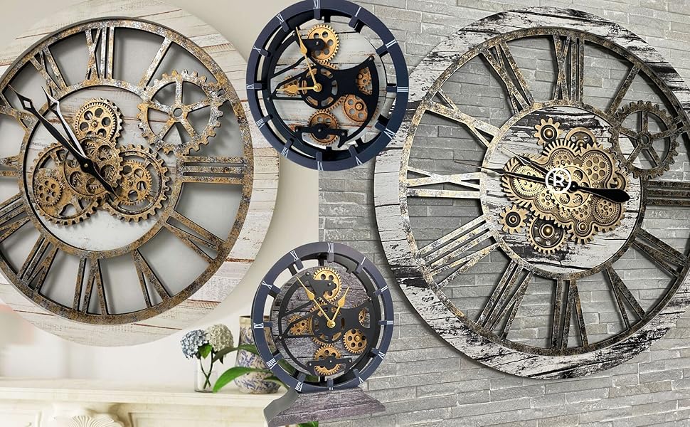 ساعت دیواری میدسنچری مدرن ستارهای ترند نوستالژیک ۱۴۰۵–۱۴۰۶ – ساعت دیواری میدسنچری مدرن رنگی برای فضاهای شاد و retro