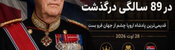 پایان یک دوران؛ پادشاه هارالد پنجم نروژ در ۸۹ سالگی درگذشت