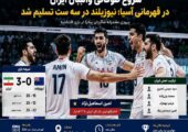 شروع طوفانی والیبال ایران در قهرمانی آسیا؛ نیوزیلند در سه ست تسلیم شد